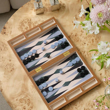 Ladda upp bild till gallerivisning, Lackat Backgammon spel