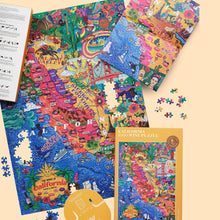 Ladda upp bild till gallerivisning, Vinpussel - Kalifornien 1000 bitar