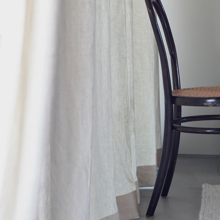 Vitt linnetyg för gardiner från Astrid | ASPLUND Store – ASPLUND Store