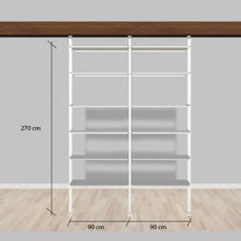 Ladda upp bild till gallerivisning, System K2 bokhylla - 194x270 cm