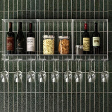 Ladda upp bild till gallerivisning, Cantinetta vinglashylla 100 cm