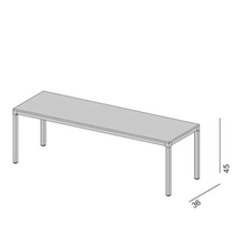 Ladda upp bild till gallerivisning, Helsinki Bench - outdoor