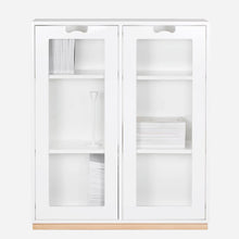 Ladda upp bild till gallerivisning, Snö E vitrinskåp