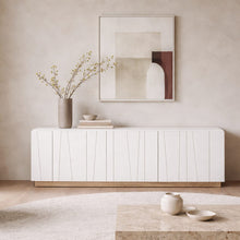 Ladda upp bild till gallerivisning, White / White Stained Oak (rendering)
