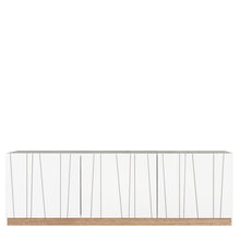 Ladda upp bild till gallerivisning, White / Natural Oak (rendering)