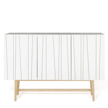 Ladda upp bild till gallerivisning, White / White Stained Oak (rendering)