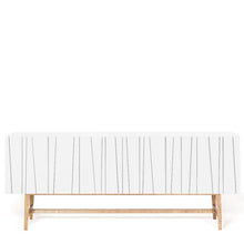 Ladda upp bild till gallerivisning, White / White Stained Oak (rendering)