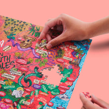 Ladda upp bild till gallerivisning, Vinpussel - Australien 1000 bitar