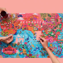 Ladda upp bild till gallerivisning, Vinpussel - Australien 1000 bitar
