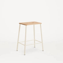 Ladda upp bild till gallerivisning, Pall med vit mettalunderrede och eksits