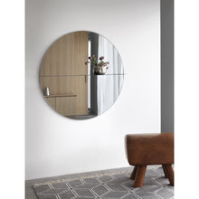 Ladda upp bild till gallerivisning, Runda spegeln Otto och handvävda mattan Star