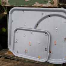 Ladda upp bild till gallerivisning, Bricka skidåkare