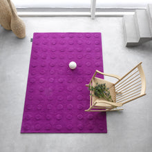 Ladda upp bild till gallerivisning, Mattan Convex i Dark Fuchsia