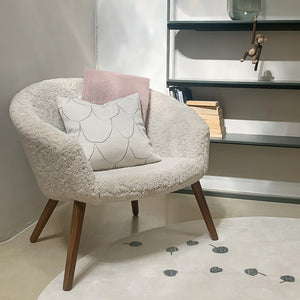Ditzel Lounge Chair - Fårskinn