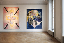 Ladda upp bild till gallerivisning, Hilma af Klint matta blå på CF Hill