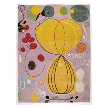 Ladda upp bild till gallerivisning, Hilma af Klint matta rosa