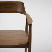 Ladda upp bild till gallerivisning, Hiroshima High karmstol (träsits)