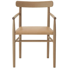 Ladda upp bild till gallerivisning, Lightwood Armchair (stoppad sits)