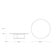 Ladda upp bild till gallerivisning, Vimini Centre Soffbord