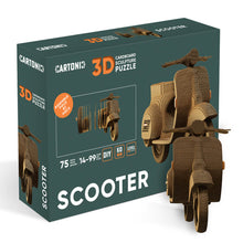 Ladda upp bild till gallerivisning, 3D pussel - Scooter
