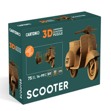 Ladda upp bild till gallerivisning, 3D pussel - Scooter
