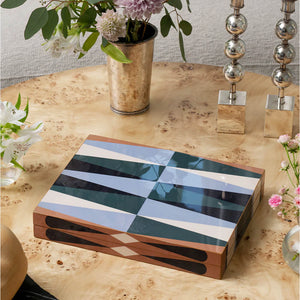 Lackat Backgammon spel