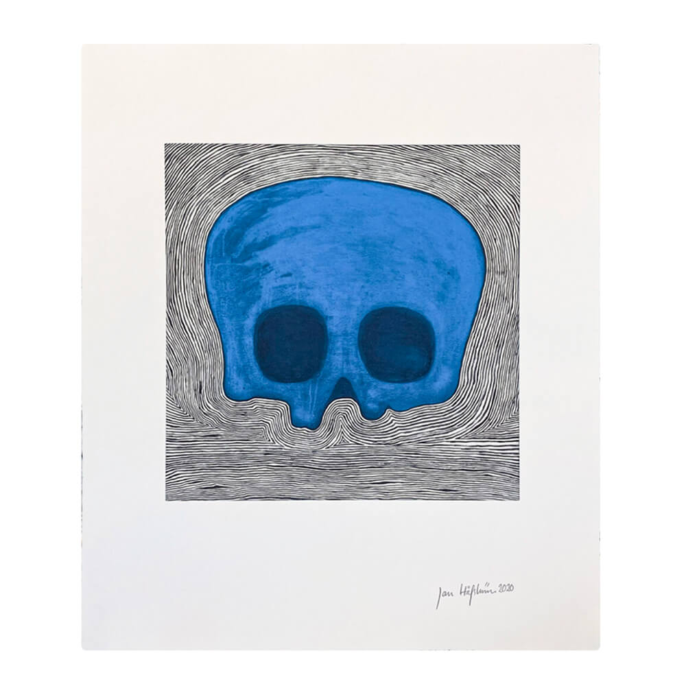 Blue Skull – Jan Håfström