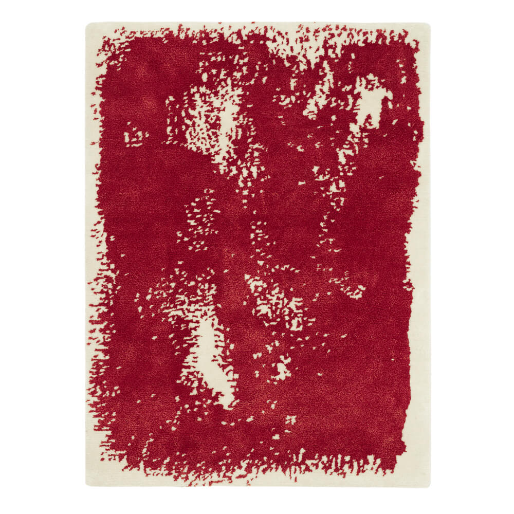 Red/White rug