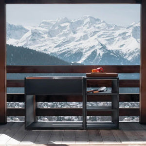 Röshults Essentials kolgrill + Sideboard