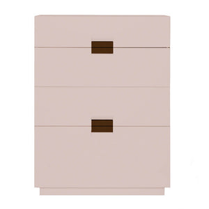 Rose / Dark Brown