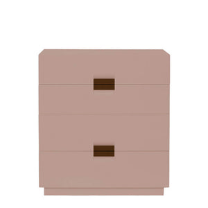 Rose / Dark Brown