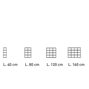 Krossing Midi hyllsystem - Tubes höjd 33 cm