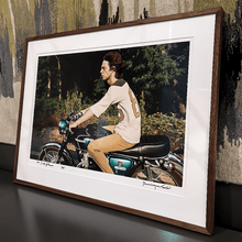 Ladda upp bild till gallerivisning, Mick On Bike - Dominique Tarle

