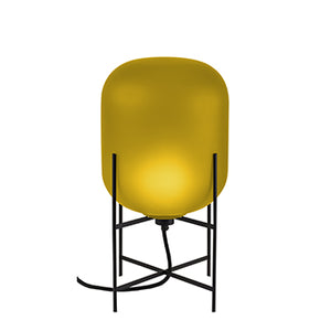 Oda lamp i Amber Acetato / Svart