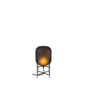 Oda lampa Smoky Grey Acetato / Svart
