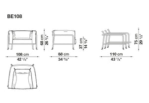 Borea Armchair Outdoor