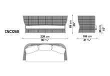 Ladda upp bild till gallerivisning, Canasta &#39;13 Sofa Outdoor
