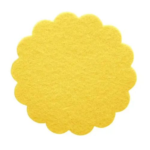 Cake Coasters gul