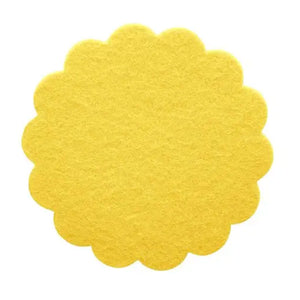 Cake Coasters gul