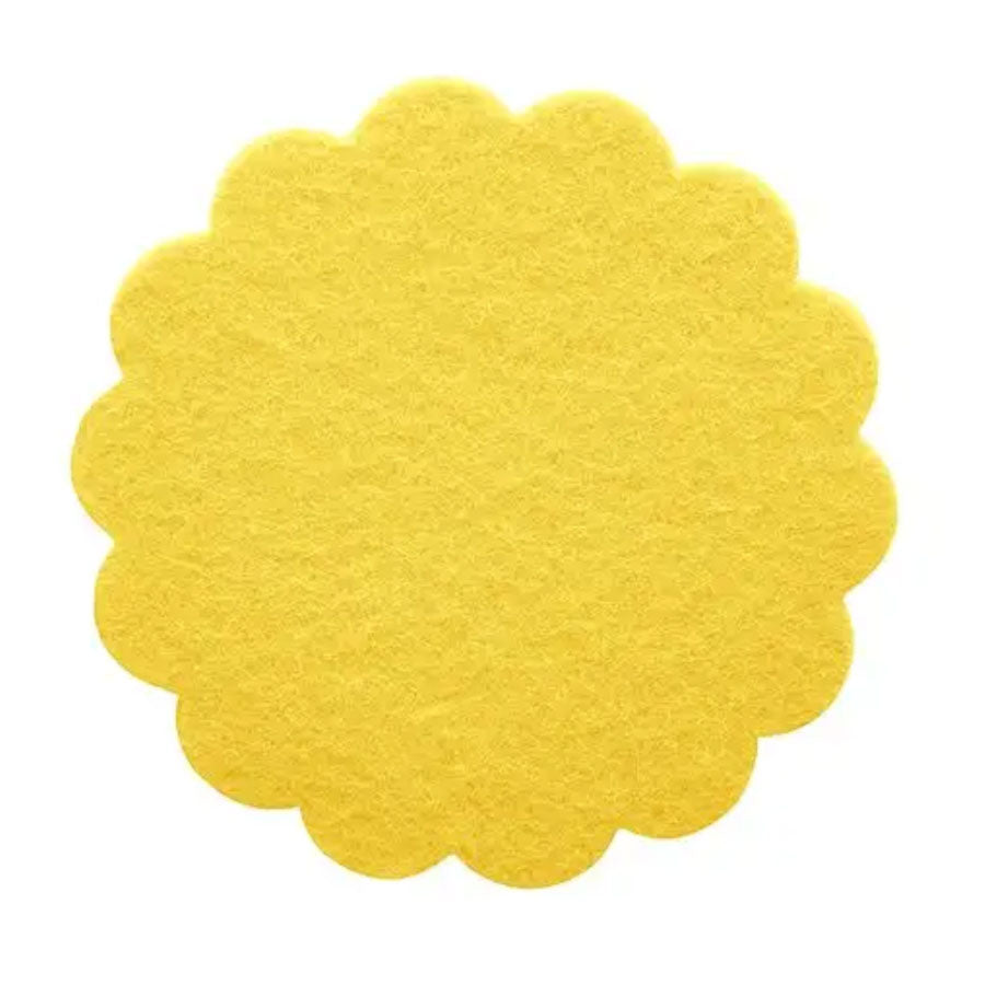 Cake Coasters gul