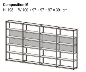 Helsinki Bookcase Hyllsystem