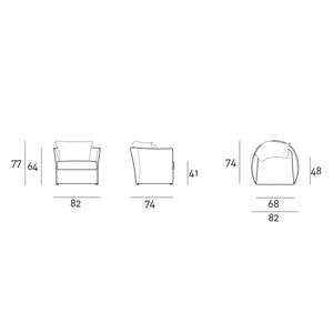 Curve Armchair