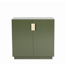 Ladda upp bild till gallerivisning, Green Khaki / Natural leather
