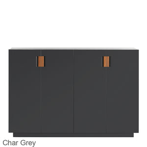 Skåpet Frame High i Char Grey