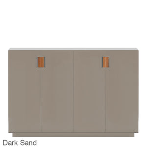 Skåpet Frame High i Dark Sand