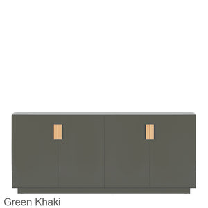 Skåpet Frame 160 Low I Green Khaki