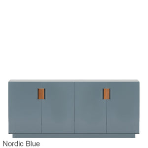 Skåpet Frame 160 Low i Nordic Blue