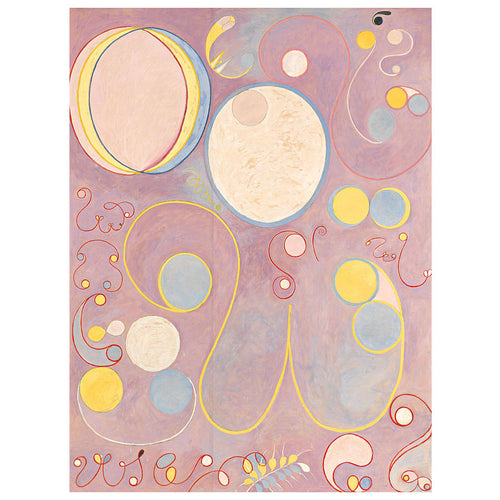 Hilma af Klint no 8 the Ten Largest Adulthood
