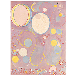 Hilma af Klint no 8 the Ten Largest Adulthood