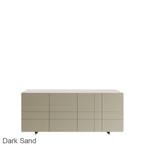 Kilt Sideboard 137 i Dark Sand